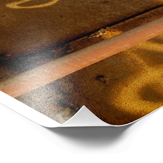 Graffiti - Brooklyn NYC Foto Afdruk (Hoek)