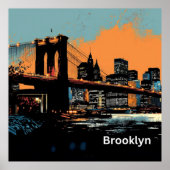 Graffiti Brooklyn Poster (Voorkant)