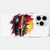 Graffiti Burnout Muscle Car Phone Case (Achterkant (horizontaal))
