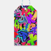 Graffiti Cadeaulabel (Voorkant)