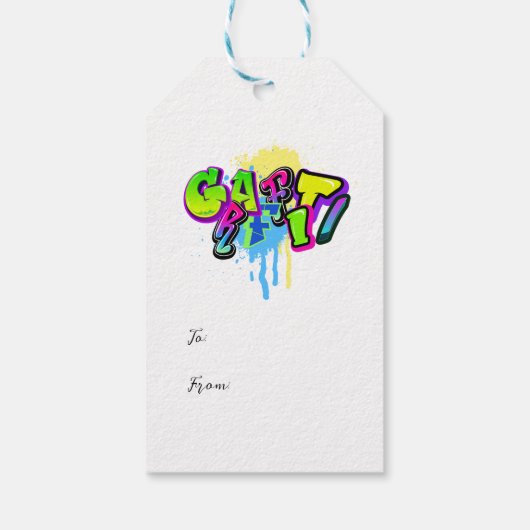 Graffiti Cadeaulabel (Achterkant)