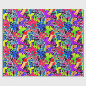 Graffiti Cadeaupapier (Vlak)