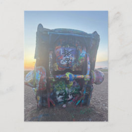 Graffiti Cadillac Briefkaart