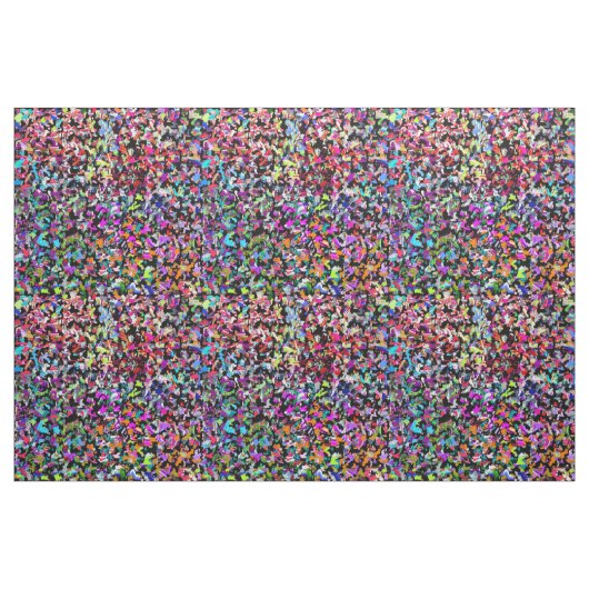 Graffiti camouflage stof (Yard (91,4 cm))