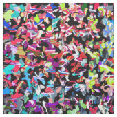 Graffiti camouflage stof (Swatch)