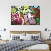 Graffiti Canvas Afdruk (Insitu (Slaapkamer))