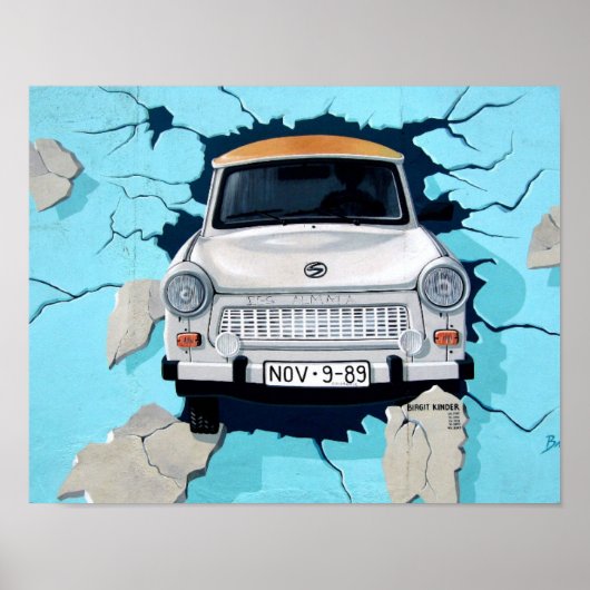 Graffiti Car Crash Poster (Voorkant)
