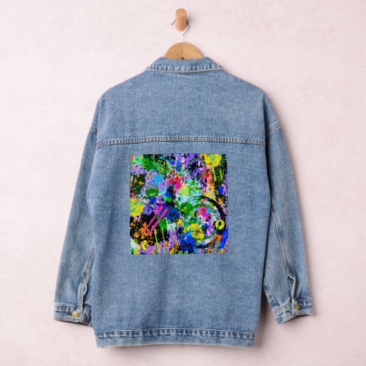 Graffiti Carnaval 1 Denim Jacket (Hangar)