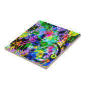 Graffiti Carnival 1 Tegeltje (Zijkant)