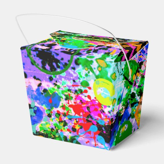 Graffiti Carnival Bedankdoosjes (Achterkant)