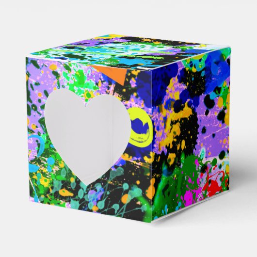 Graffiti Carnival Bedankdoosjes (Voorkant Zijde)