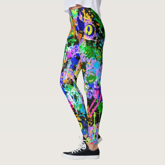 Graffiti Carnival Leggings (Links)