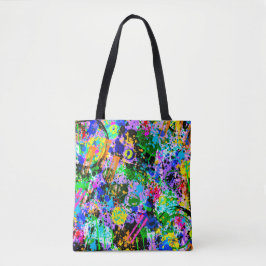 Graffiti Carnival Tote Bag