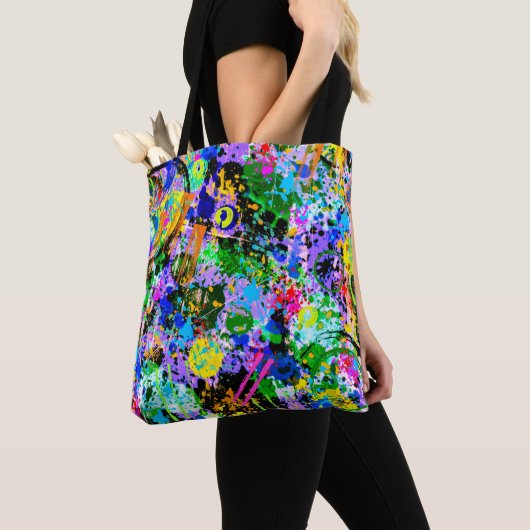 Graffiti Carnival Tote Bag (Dichtbij)