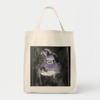Graffiti/cartoon kunst - Rabbit Welder Tote Bag