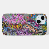 graffiti Case-Mate iPhone case (Achterkant (horizontaal))