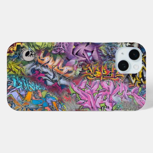 graffiti Case-Mate iPhone case (Achterkant (horizontaal))