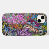 graffiti Case-Mate iPhone case (Achterkant (horizontaal))