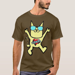 Graffiti Cat 24 1 T-shirt