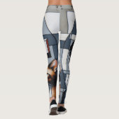 Graffiti Cat Lady Leggings (Achterkant)