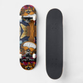 Graffiti Cat Persoonlijk Skateboard (Voorkant)