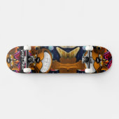 Graffiti Cat Persoonlijk Skateboard (Horizontaal)