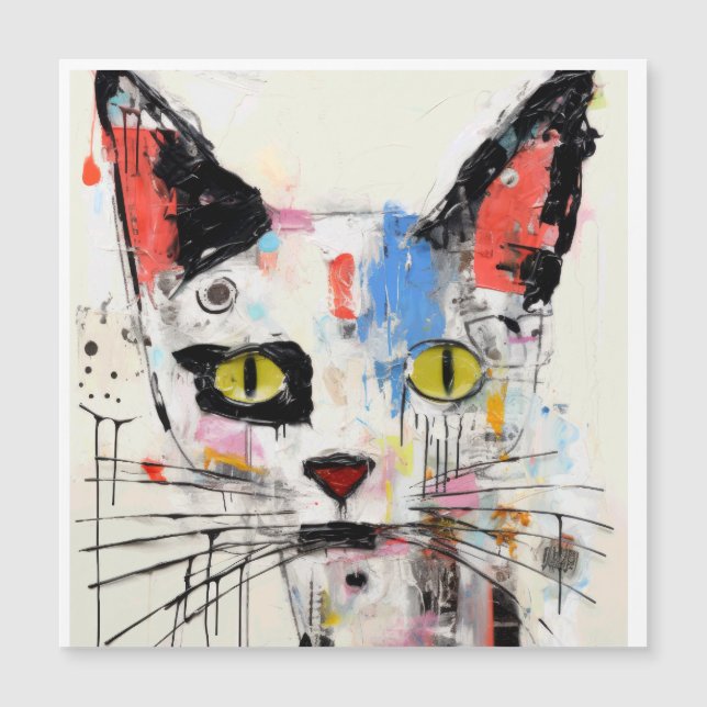 Graffiti Cat Urban Cool Feline (Voorkant)