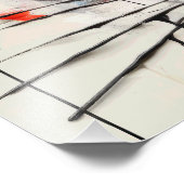 Graffiti Cat Urban Cool Feline Foto Afdruk