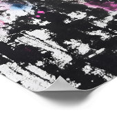 Graffiti Child Catching Stars - Stedelijke kunst i Poster (Hoek)