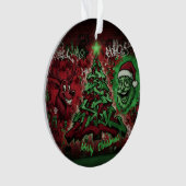 Graffiti Christmas Acrylic Ornament (voorkant)