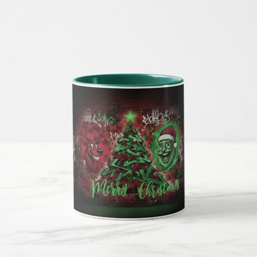 Graffiti Christmas Combo Mug Mok (Midden)