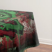 Graffiti Christmas Cotton Tablecloth 52x70 Tafelkleed (Voorbeeld)