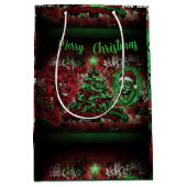 Graffiti Christmas Gift Bag Medium Medium Cadeauzakje (Voorkant)