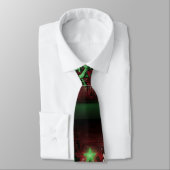 Graffiti Christmas Silk-Feel Tie Stropdas (Gebonden)