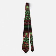 Graffiti Christmas Silk-Feel Tie