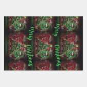 Graffiti Christmas Wrapping Paper Set x 3 (Voorkant 2)