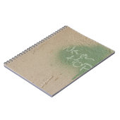 Graffiti citeert hoop-inspiratie notitieboek (Linkerzijde)