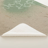 Graffiti citeert hoop-inspiratie sherpa deken (3/4)