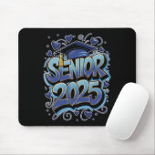 Graffiti CL van 2025 Senior 2025 Afstuderen Terug Muismat (Met muis)