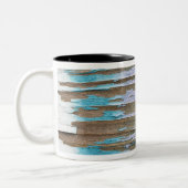 Graffiti close-ups 2 tweekleurige koffiemok (Links)