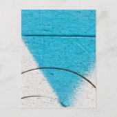 Graffiti close-ups briefkaart (Voorkant)