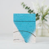 Graffiti close-ups briefkaart (Staand voorkant)