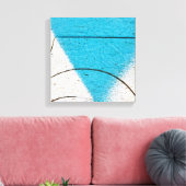 Graffiti close-ups canvas afdruk (Insitu (Woonkamer))