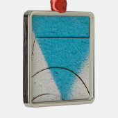 Graffiti close-ups metalen ornament (Rechts)