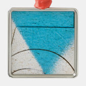 Graffiti close-ups metalen ornament (Voorkant)