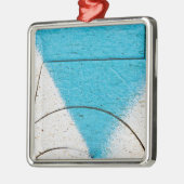 Graffiti close-ups metalen ornament (Links)