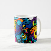 Graffiti Coffee Mok (Voorkant rechts)