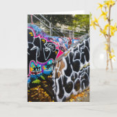 Graffiti Collectie #1 Kaart (Gele Bloem)