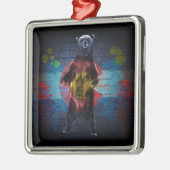 Graffiti Colorado vlag grunge beer ornament (Links)