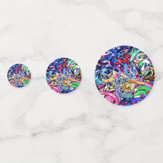 Graffiti Confetti (Voorkanten)